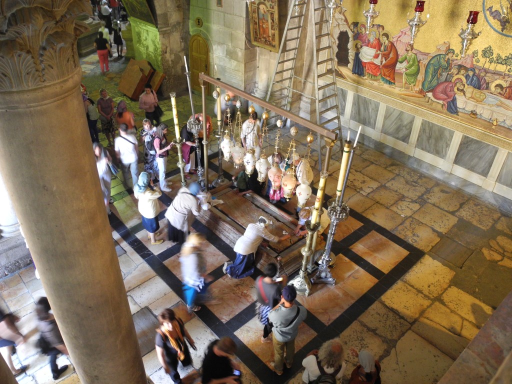 The Church of the Holy Sepulchre in Jerusalem (March 2014)