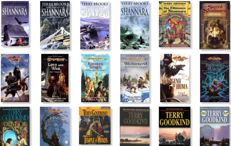 Books on my "fantasy-epic" read shelf on Goodreads