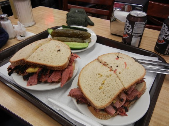 Katz's Delicatessen Pastrami Sandwiches