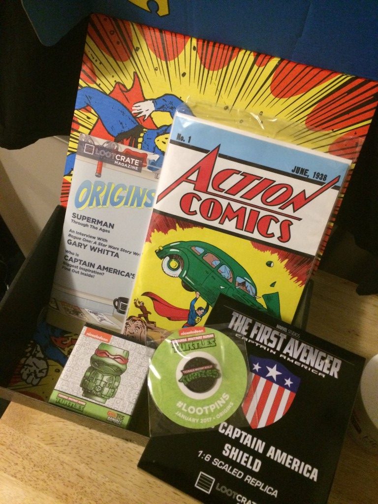 January 2017 Loot Crate Contents