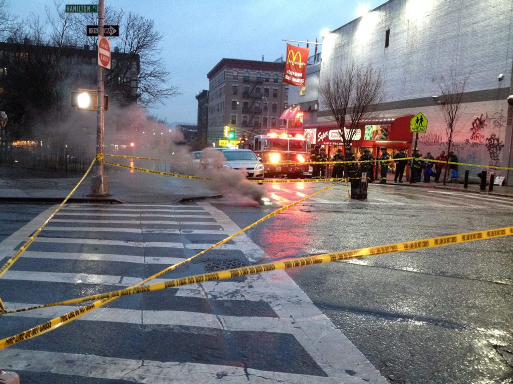Burning Gas and Exploding Buildings in East Harlem