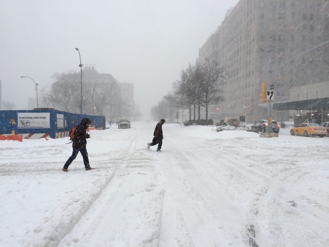 Facing South on Broadway at 168th Street