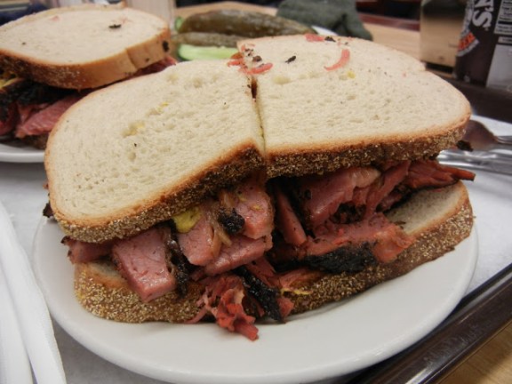 Katz's Delicatessen Pastrami Sandwich