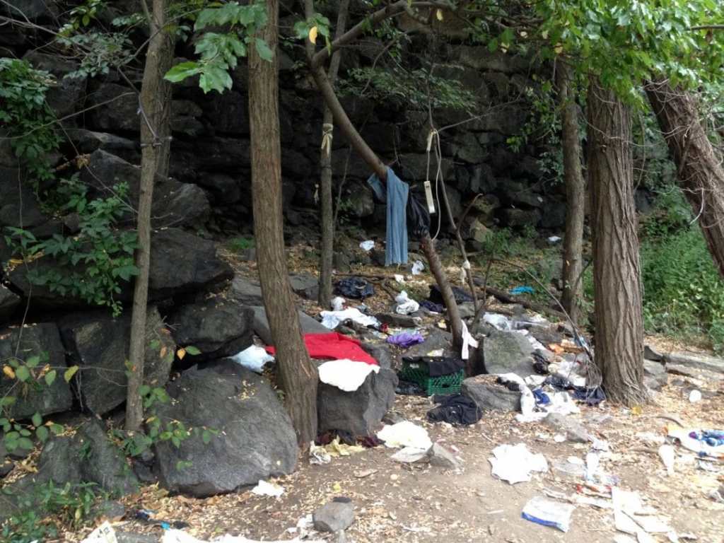 The remnants of a party that looks to have gone terribly wrong.