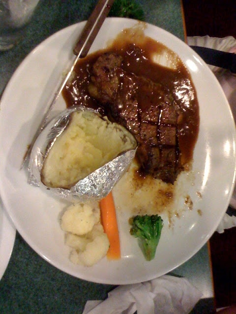 Buddy Hoagies sirloin steak.