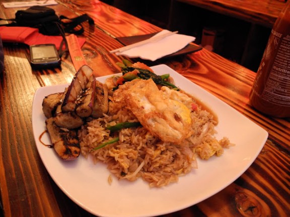 Grilled eggplant lunchbox