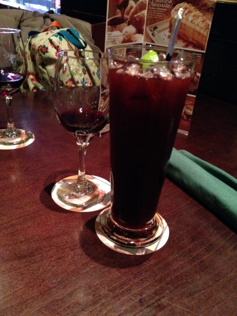 Blood Orange Blackberry Iced Tea