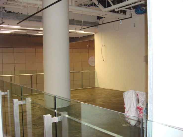 Empty area of Orchard Central Mall