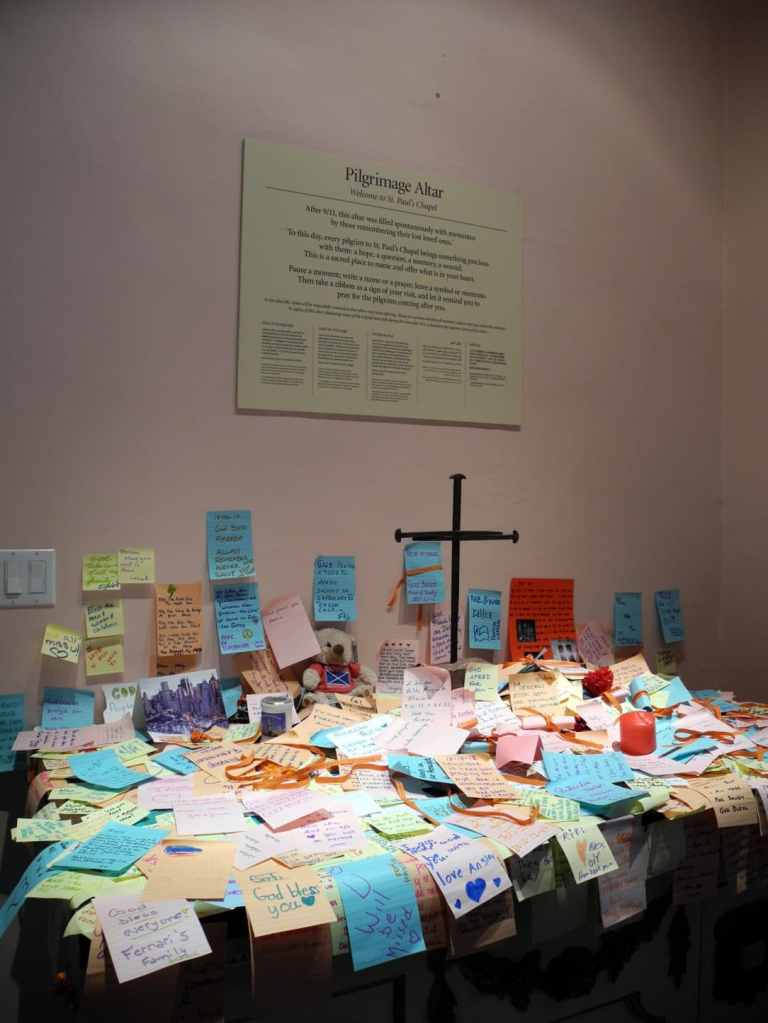 Pilgrimage Altar at St. Paul's Chapel