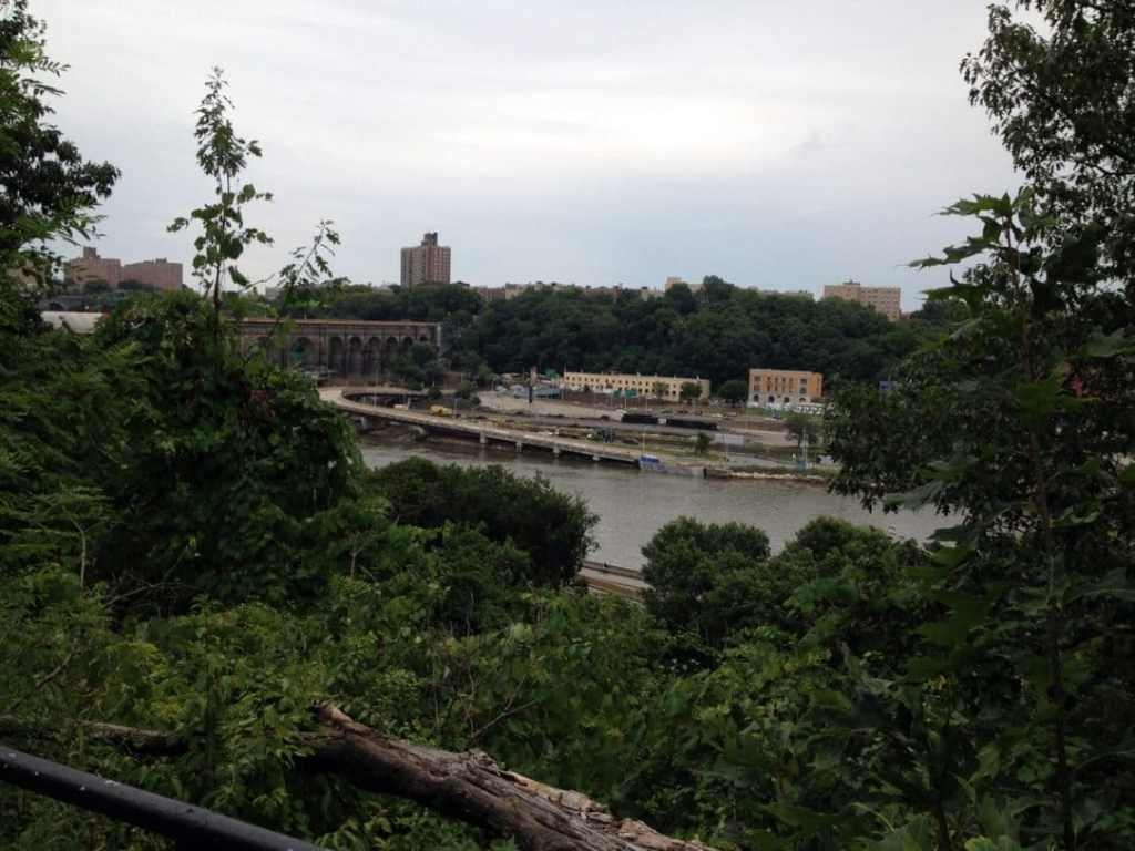 The High Bridge, as seen from the High Bridge path in High Bridge Park