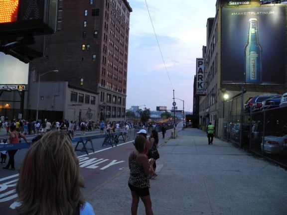Crowds at 34th Street