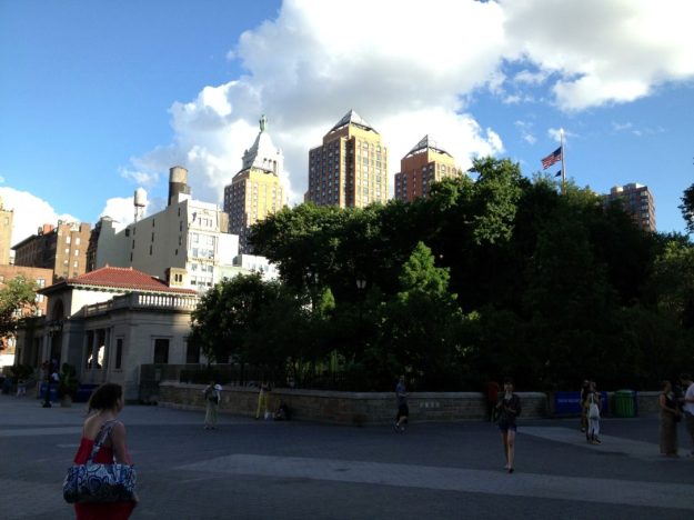 Earlier today in Union Square, Manhattan, NYC