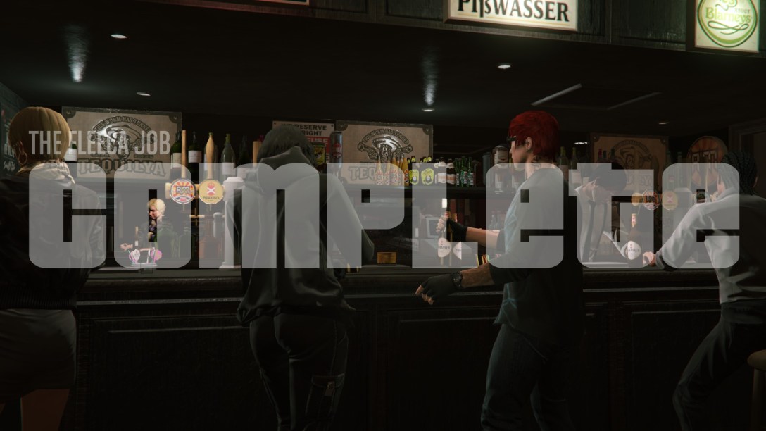 The Fleeca Job: Complete - After-heist party screenshot