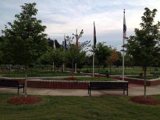 Flags at Veterans Memorial Park in Tupelo, MS Flags at Veterans Memorial Park in Tupelo, MS